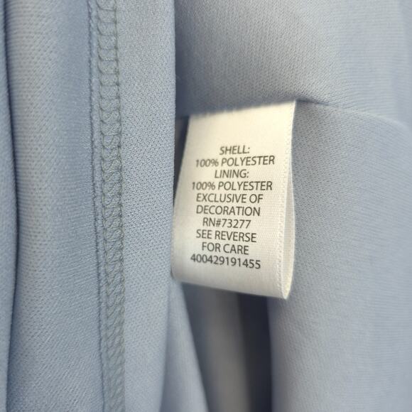 Candies Ruffled Midi Dress Babydoll Lined High Low Women S Gray Pink Floral - Picture 9 of 14